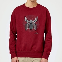 Spider-Man Far From Home Web Icon Sweatshirt - Burgundy