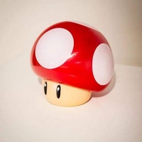 Super Mario Mushroom Desk Light