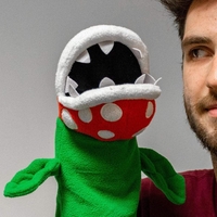 Super Mario Piranha Plant Puppet