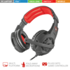 Trust GXT310 Radius Gaming Headset - Black and Red