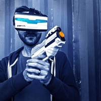 VR Real Feel Alien Blaster - for iOS and Android