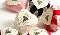 Fragranced heart soaps