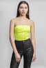 Neon Green Satin Corset