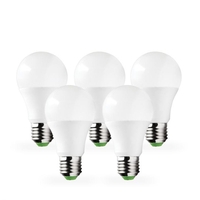 10W Warm White LED GLS Bulb - Screw Cap - Pack of 5