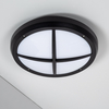 13.5W Round Linus Outdoor LED Surface Panel IP65 - Black