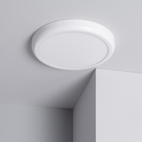 24W Round Warm White LED Flush Ceiling Light D300 mm - Design