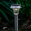 365 Large Solar LED Stake Light - Stainless Steel