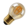 3W Very Warm White Dimmable LED Decorative Filament Golf Ball Bulb - Screw Cap