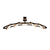 Ali Bar Ceiling Pendant Light - Satin Black
