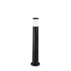 Amelia Outdoor Coastal Bollard Light - Black