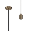 Amiyah Ceiling Pendant Lamp Holder - Antique Brass