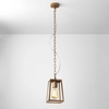 Astro Calvi 215 Pendant Porch Lantern - Antique Brass