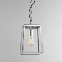 Astro Calvi 305 Pendant Porch Lantern - Polished Nickel