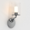 Astro Elena Bathroom Wall Light - Polished Chrome & Glass