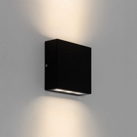 Astro Elis LED Outdoor Up & Down Wall Light - Black