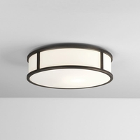 Astro Mashiko 300 Round Flush Light - Bronze