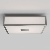 Astro Mashiko 300 Square LED Flush Ceiling Light - Matt Nickel