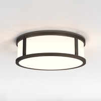 Astro Mashiko Round 230 Flush Ceiling Light - Bronze