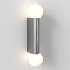 Astro Ortona Bathroom Twin Wall Light - Polished Chrome