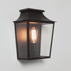 Astro Richmond Half Lantern Outdoor Wall Light - Black