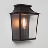 Astro Richmond Half Lantern Outdoor Wall Light - Black