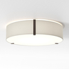 Astro Salina Round Flush Ceiling Light 550mm - Putty