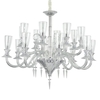 Beethoven 16 Light Chandelier - Clear Glass
