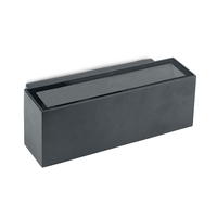 Block LED Outdoor Up & Down Wall Light - Anthracite