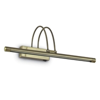 Bow LED Picture Light - Antique Brass