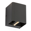 Box LED Outdoor Up & Down Wall Light - Anthracite