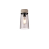 Briana Ceiling Pendant Light - Neutrals Glass,  Graphite