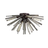 Brielle Flush Light - Brown