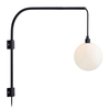 Buddy Wall Light with Plug - Black