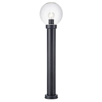 Caris Outdoor Post Light - Black