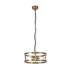 Caroline Ceiling Pendant Light - Antique Brass