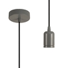 Cleo Ceiling Pendant Lamp Holder - Grey