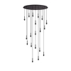 Cody Ceiling Pendant Lamp Holder - Satin Black