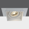 Cosmic Square AR111 GU10 Trimless Recessed Fixed Downlight - White