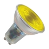 Crompton 4.5W Yellow LED GU10 Bulb - Flood Beam