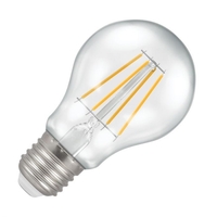 Crompton 5W Warm White Dimmable LED Decorative Filament GLS Bulb - Screw Cap