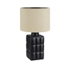 Cuscini Table Lamp - Black & Beige