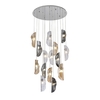 Dalton 15 Light Cluster Ceiling Pendant - Polished Chrome