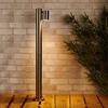 Dan Outdoor Post Light - Stainless Steel