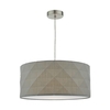 Dar Aisha Easy Fit Ceiling Pendant Shade - Grey