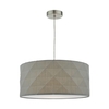 Dar Aisha Easy Fit Ceiling Pendant Shade - Grey