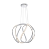 Dar Alonsa Large LED Ceiling Pendant Light - White