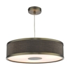 Dar Alvaro 3 Light Ceiling Pendant Light - Antique Bronze