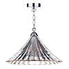 Dar Ardeche Large Ceiling Pendant Light - Clear