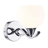 Dar Aruba Wall Light - Polished Chrome