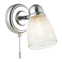 Dar Cedric Wall Light - Polished Chrome